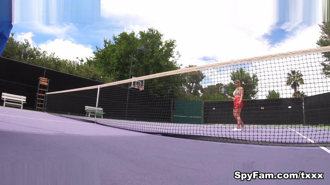 Serena Avery in Stepbro Gives Tennis Lesson To Horny Stepsis - SpyFam
