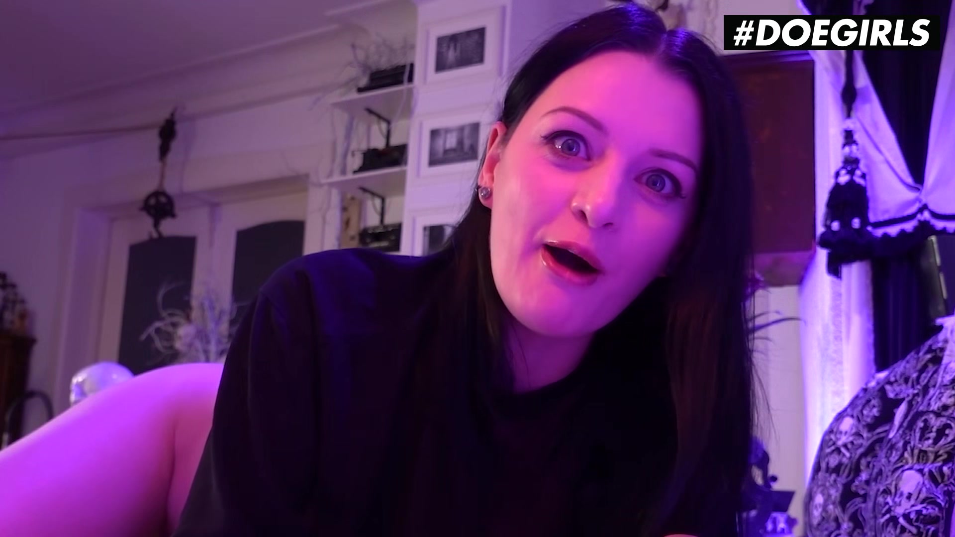 DOEGIRLS - Alissa Noir - Intense Solo Masturbation With Big Tits German Bombshell