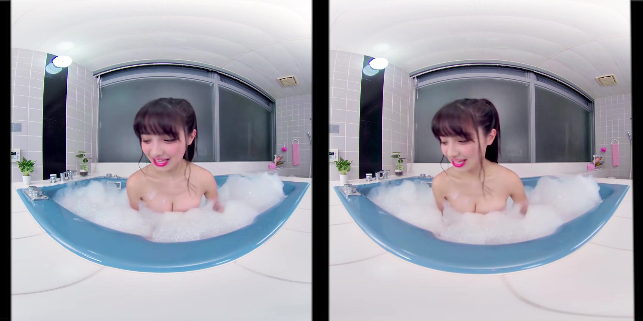 Saya Bubble Bath Selfie & Massage; Big Tits Japanese Girl Solo
