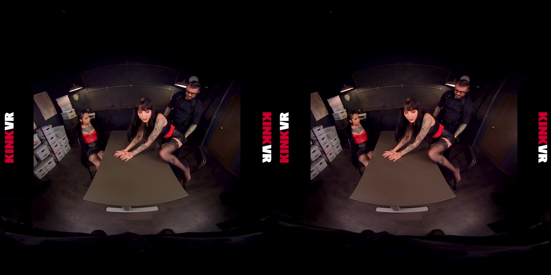 Leigh Raven & Charlotte Sartre in Crushing Convictions I - KinkVR