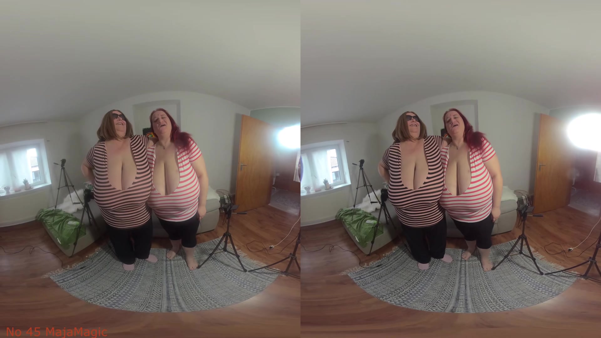 The Tittyfuck Competition: Maja versus Sunniva Round 2 - Who Will Win? - MajaMagic