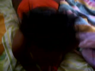 Ebony wench receiving an erotic massage and sucks black dong