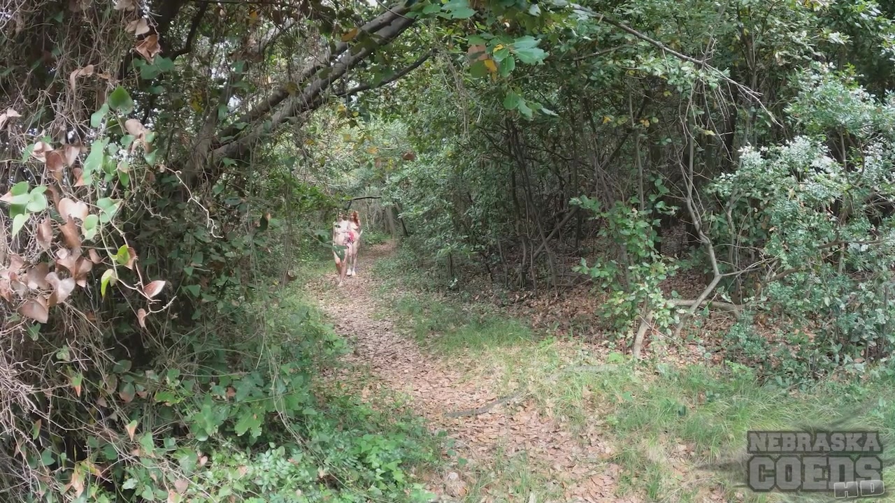 On Vacation Hiking Hude Outdoors With Rebeka Ruby And Cheri Abandoned Island