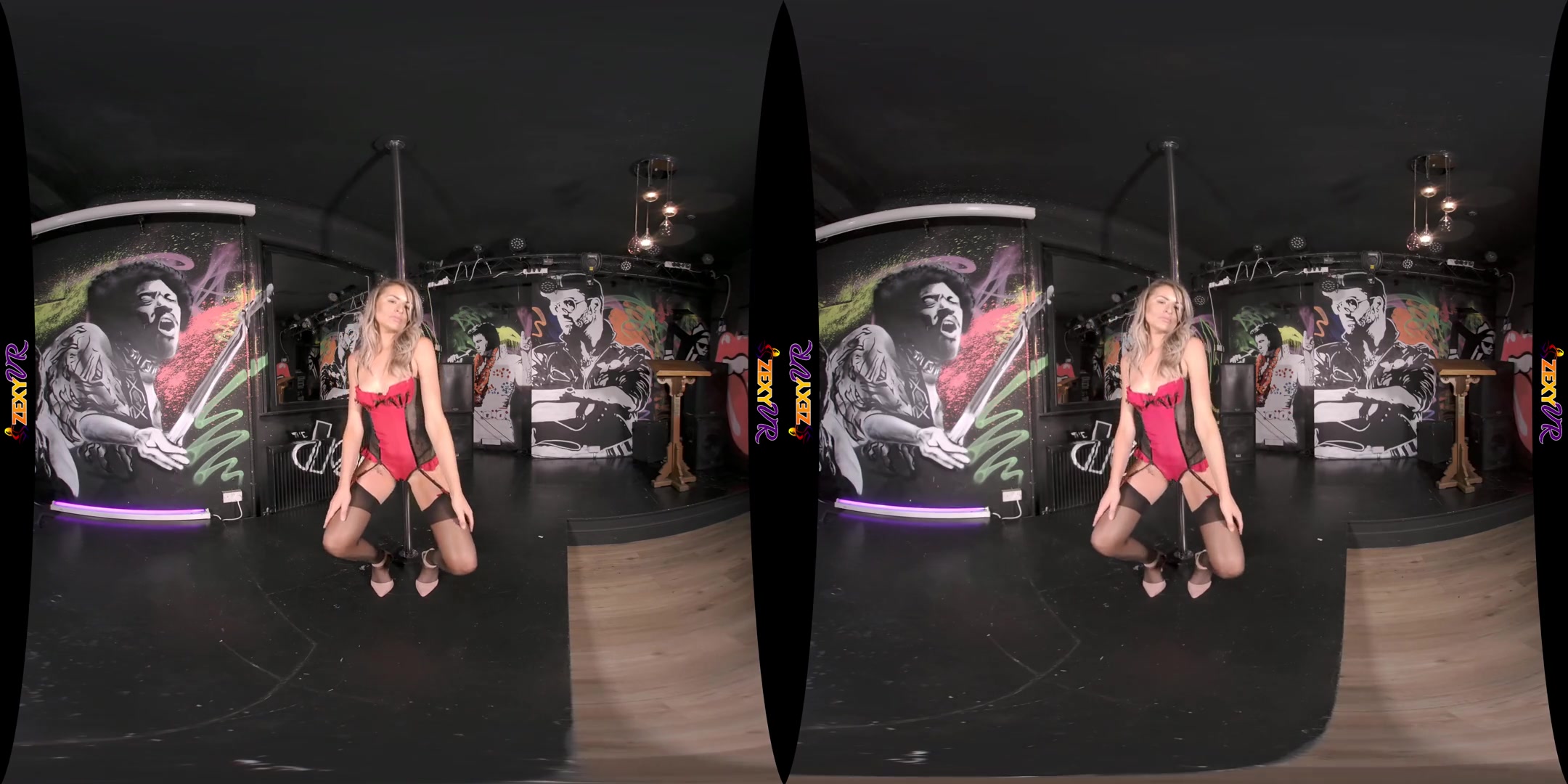 Pole Position - Racing Babe Striptease - SexLikeReal