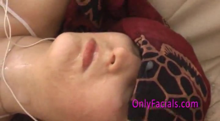First facial during casting for extremely shy czech teen 18+