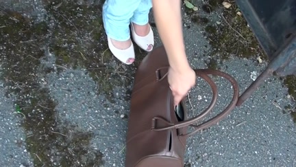 Naughty pick up gal sex outdoor