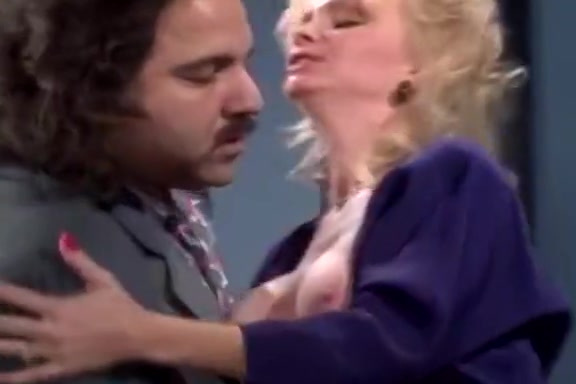 Crystal Wilder, Ron Jeremy in Ron Jeremy fucks blonde model's round ass