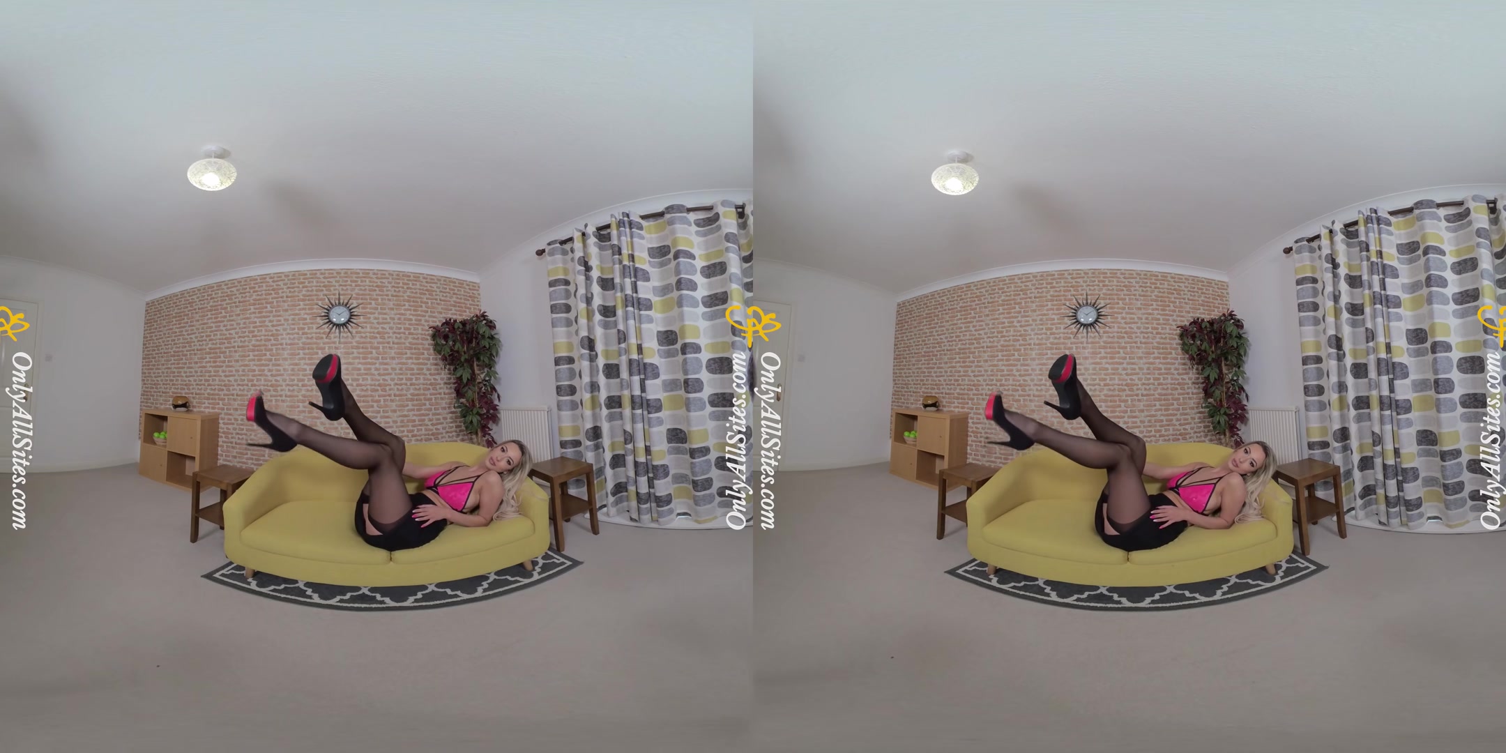 Lauren Louise - Shaved Blonde Sexy Striptease - OnlyTease