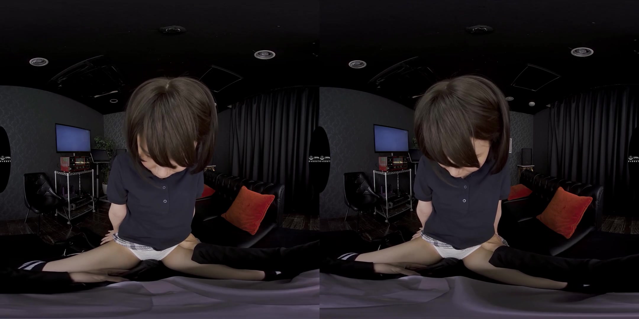 Locked in the Karaoke Box Sex Club; Horny Japanese teen 18+ One on One Hardcore
