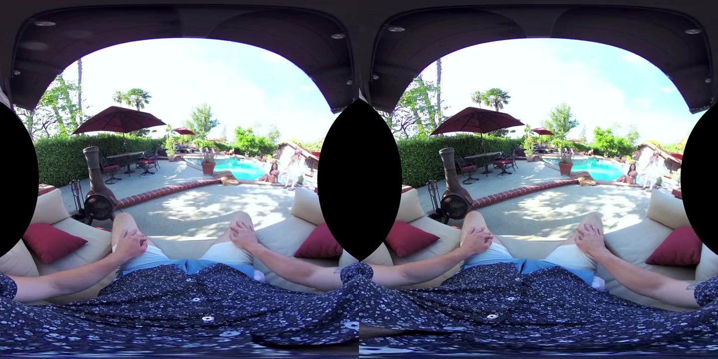 VRHUSH Christina Cinn fucked in POV outdoors