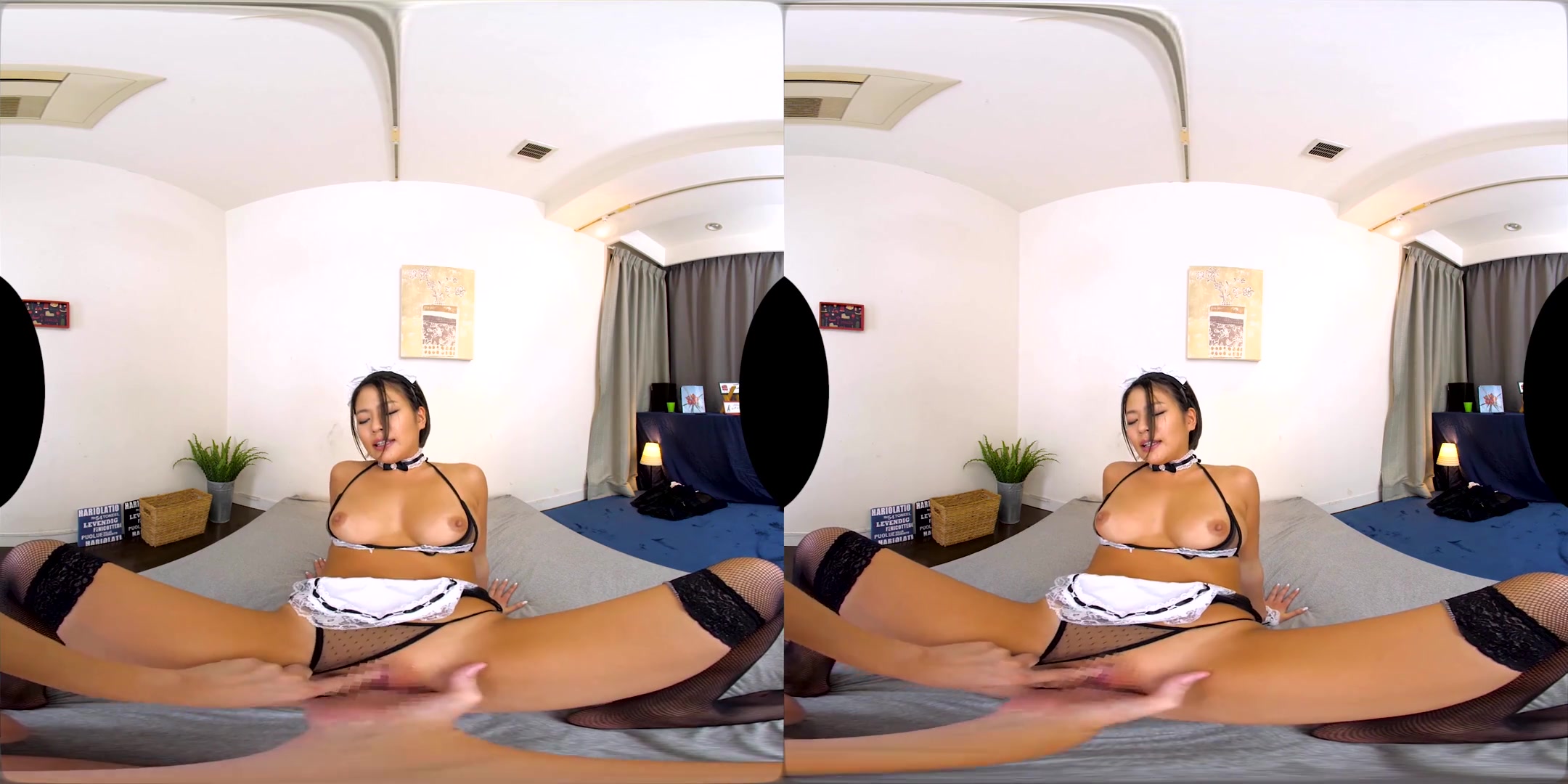 All You can Do with your Stepsister' Friend!; Horny Japanese teen 18+ Dresses as a Maid for You