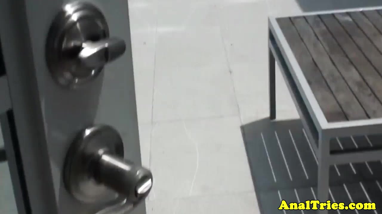 Anal amateur girlfriend ass and pussyfucked by bf