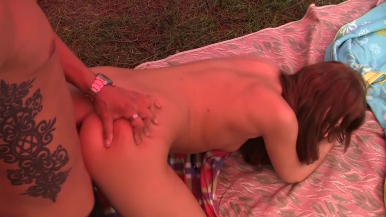 student 18+ sex at outdoor party in a tent