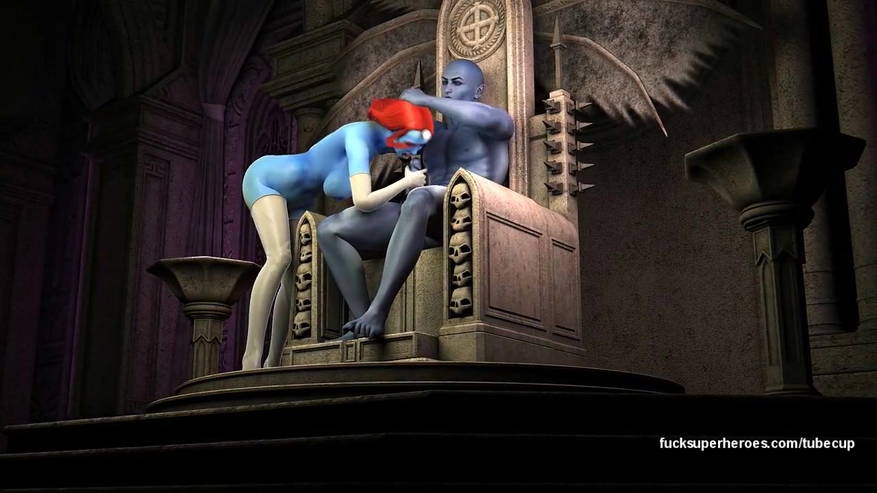 Blue commander smashes the Blue Beauty in the dungeon