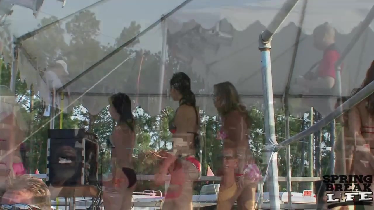 Naked Slip-n-Slide and Biker Bikini Contest - SpringBreakLife