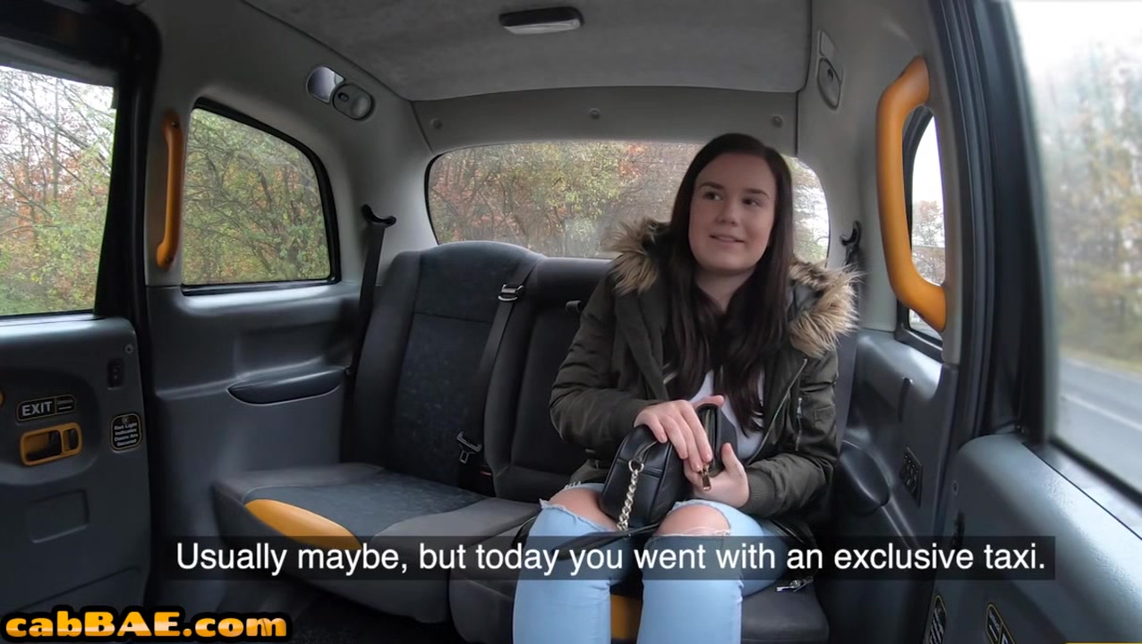 Bigtitted car bae fucked in wet pussy by big white dick
