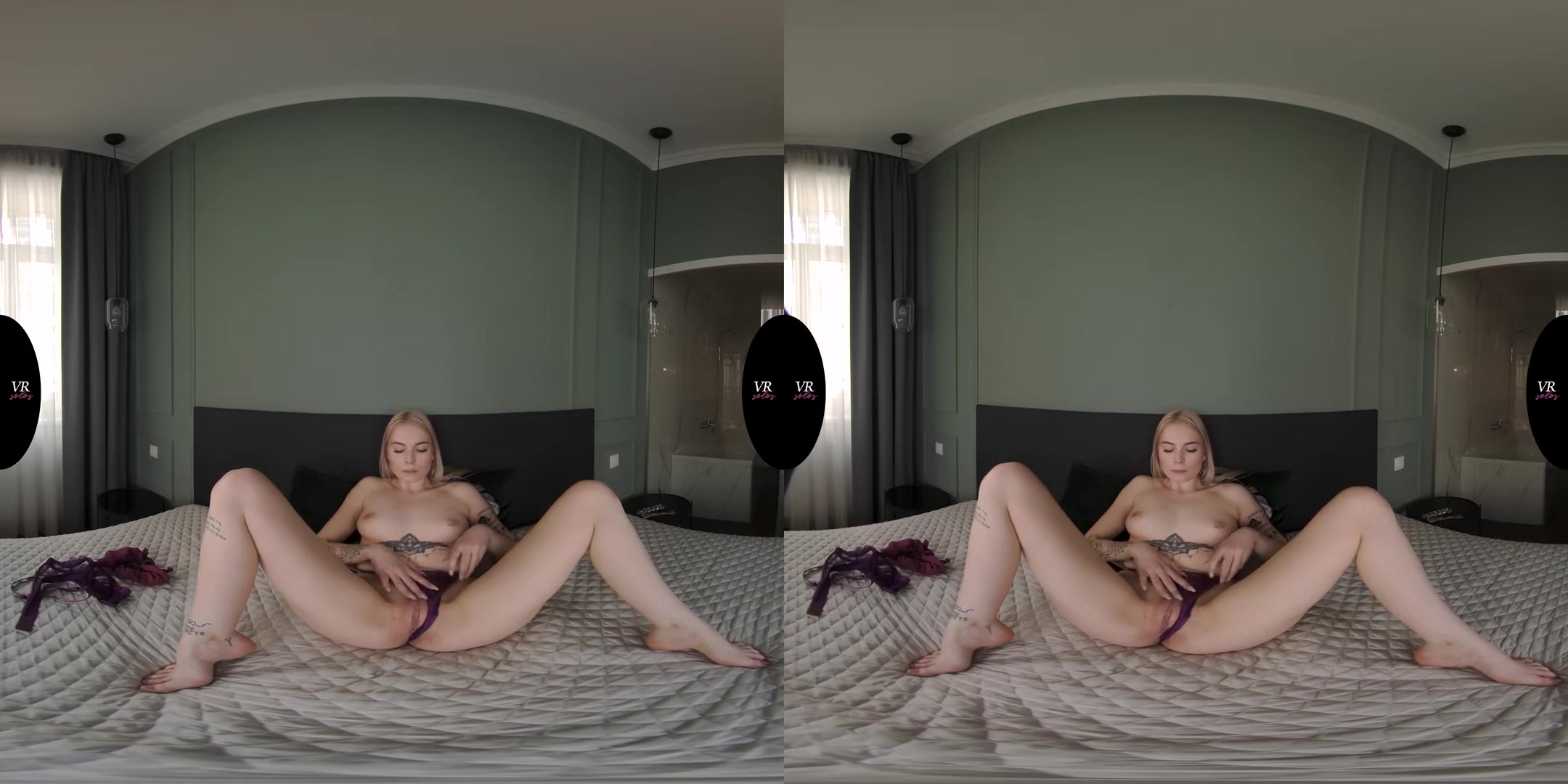 Petite Teen Fucks Herself With Glass Dildo - Hot Blonde Babe Solo Masturbation Up Close