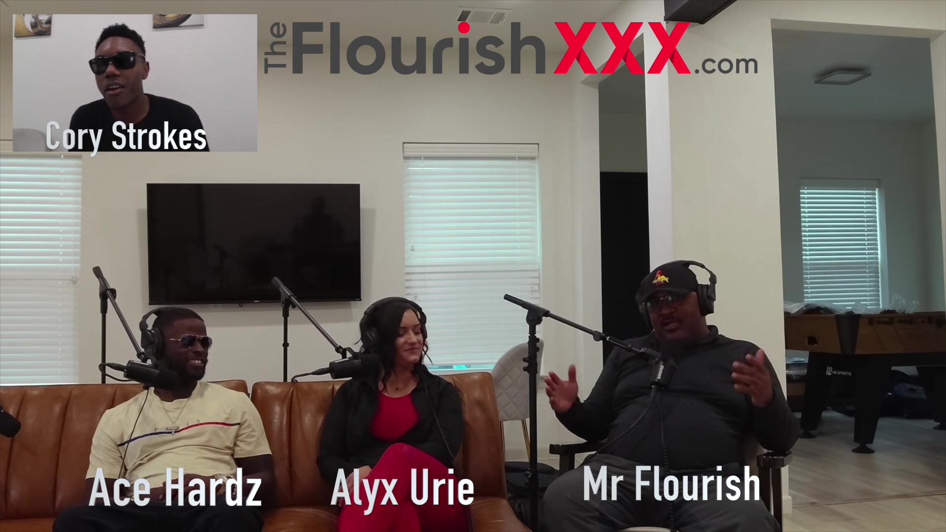 Podcast featuring Alyx Urie, Ace Hardz and MrFlourish