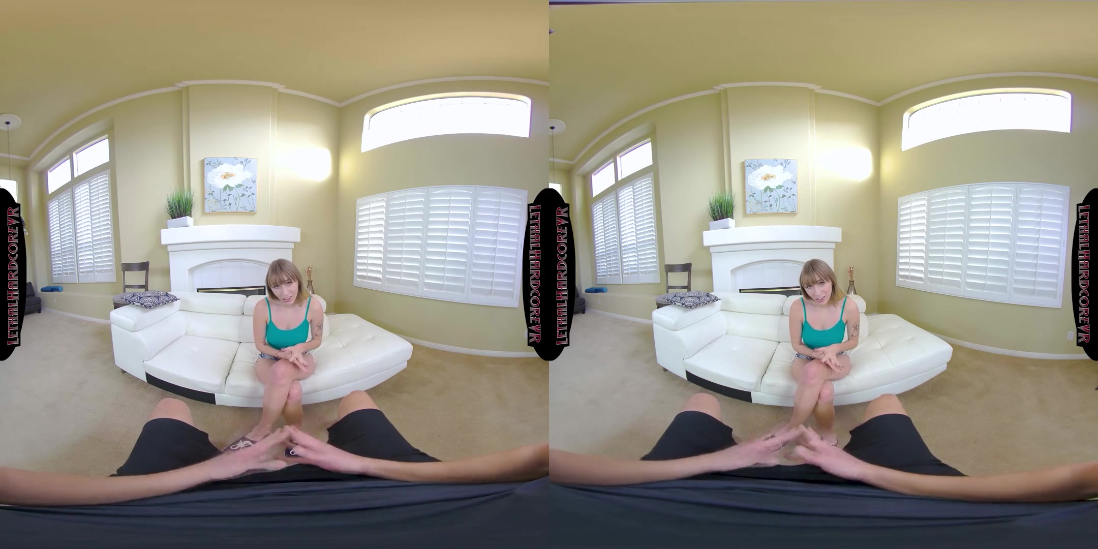 Stepdaughter Angel Is No Angel After All - Cute teen 18+ Babe Taboo Hardcore VR POV