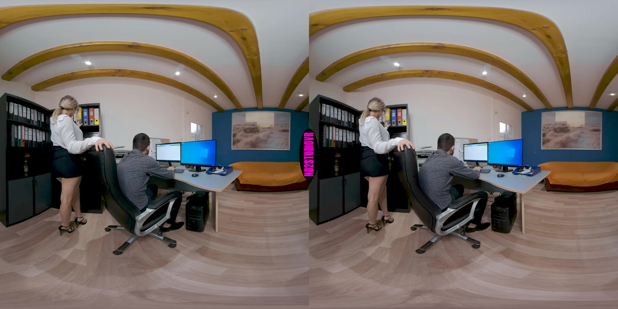At the Office - Wild Secretary - No2StudioVR