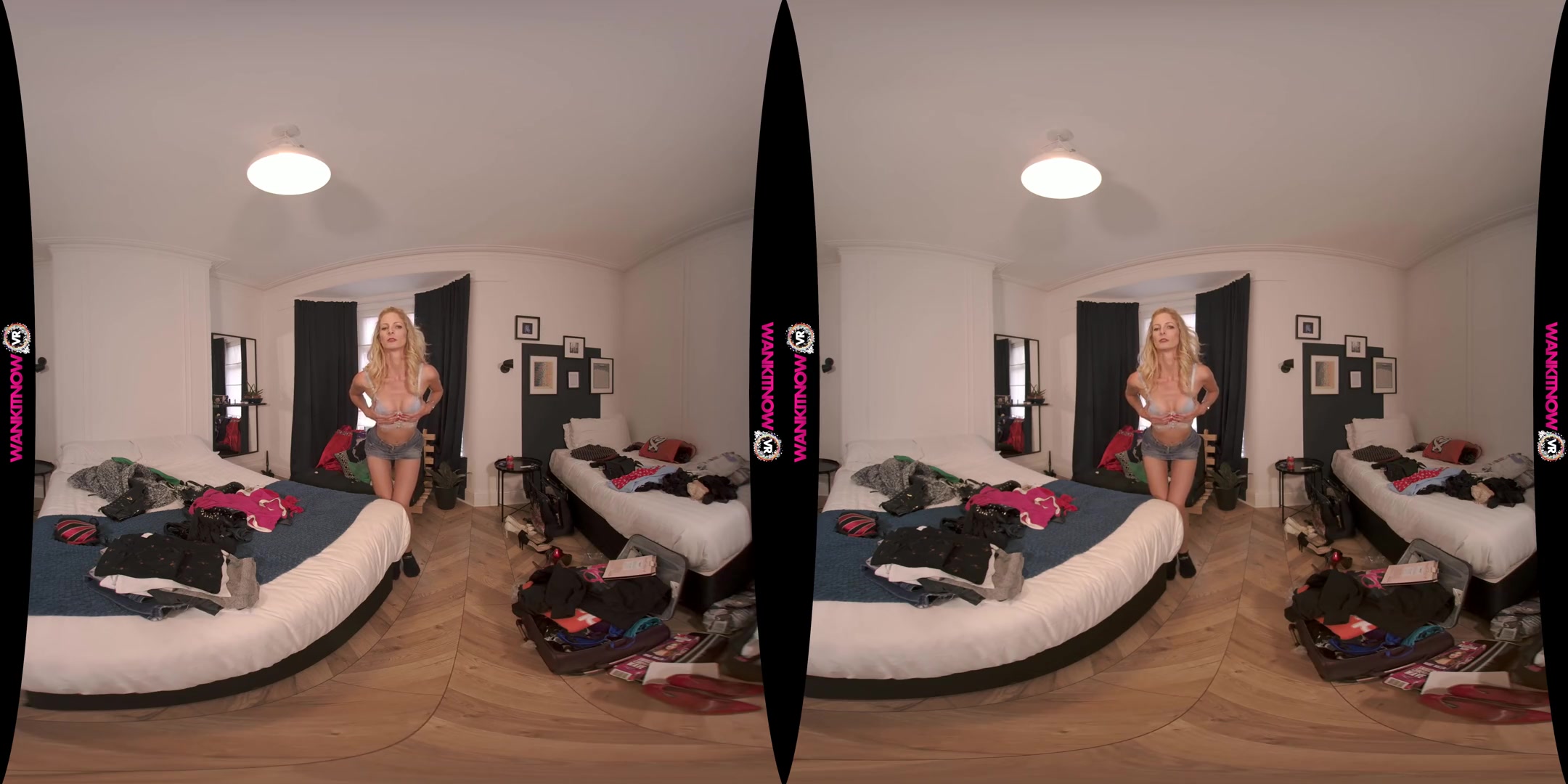 The Best Tenant - Cute Blonde Amateur Strips to Pay her Rent