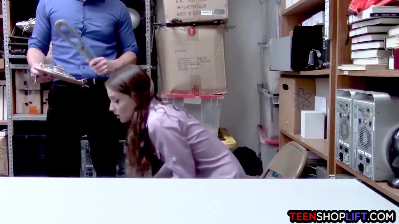 Colombian teen 18+ Thief Caught Stealing By A Officer