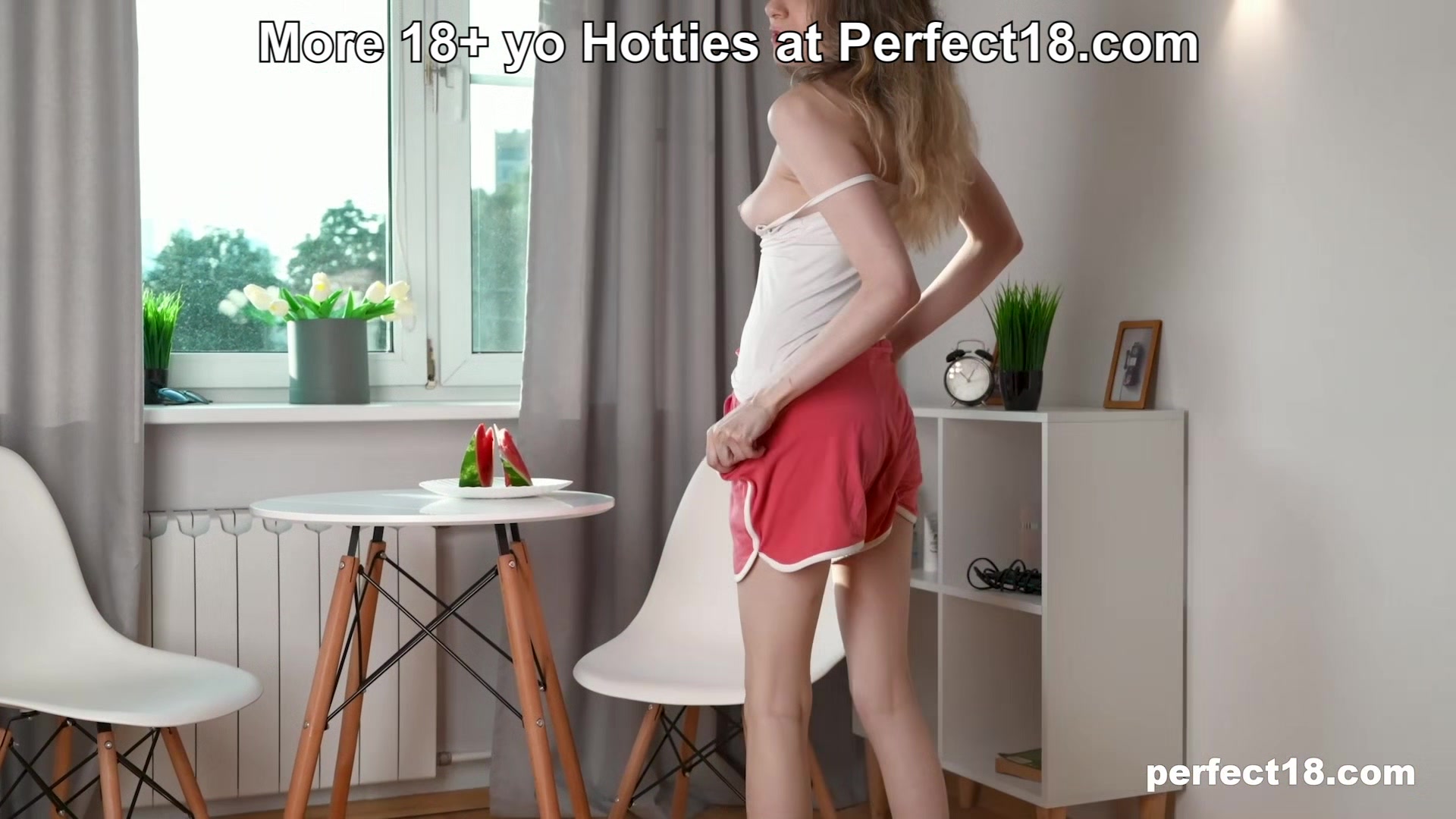 Watermelon Make Diana’s Pussy Taste Sweet at Perfect18