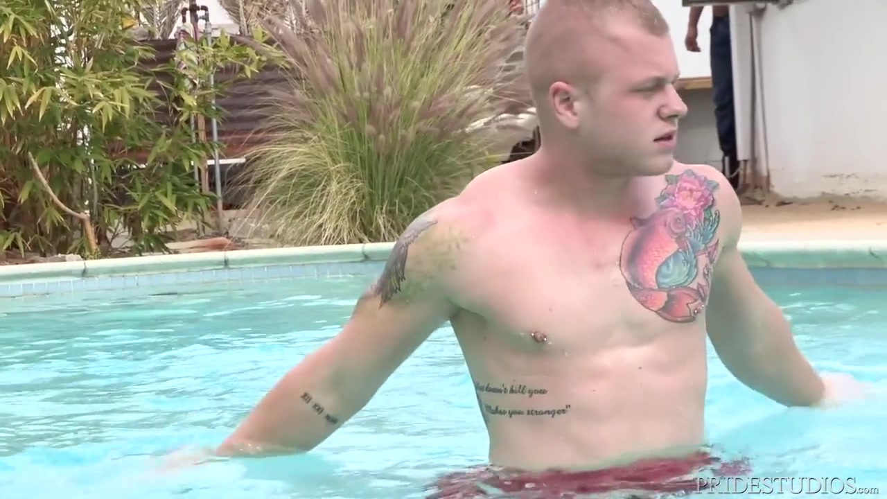 Marco Montgomery, Troy Halston And Leo Luckett In Wet Jock Frenzy