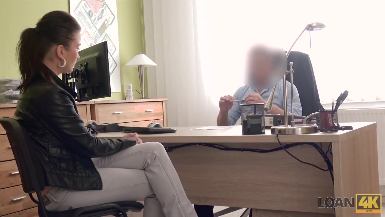 LOAN4K. Frances wants new bike so gets credit having sex with agent