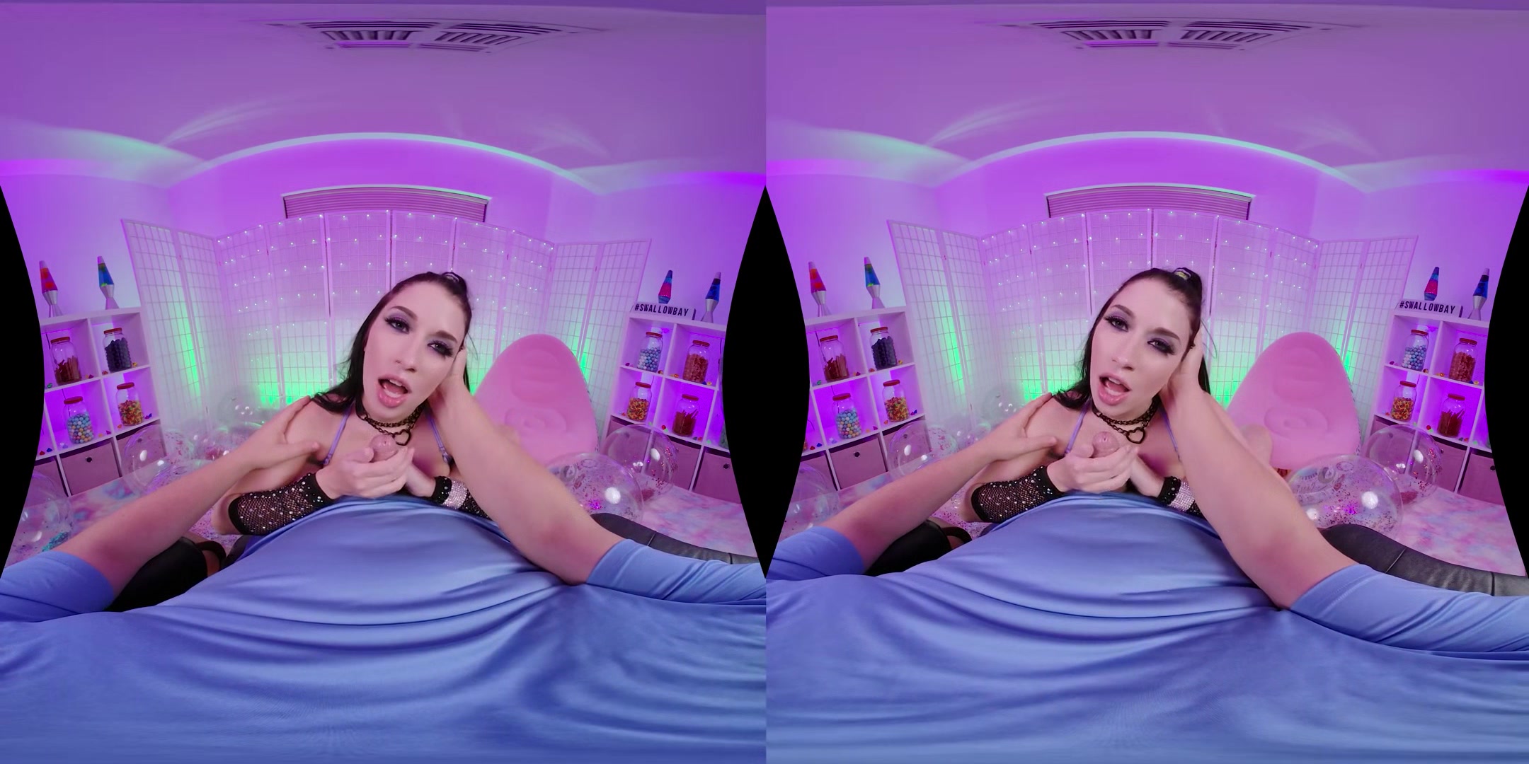 Brunette Compilation - Blowjob and Cumshot Cumpilation POV VR
