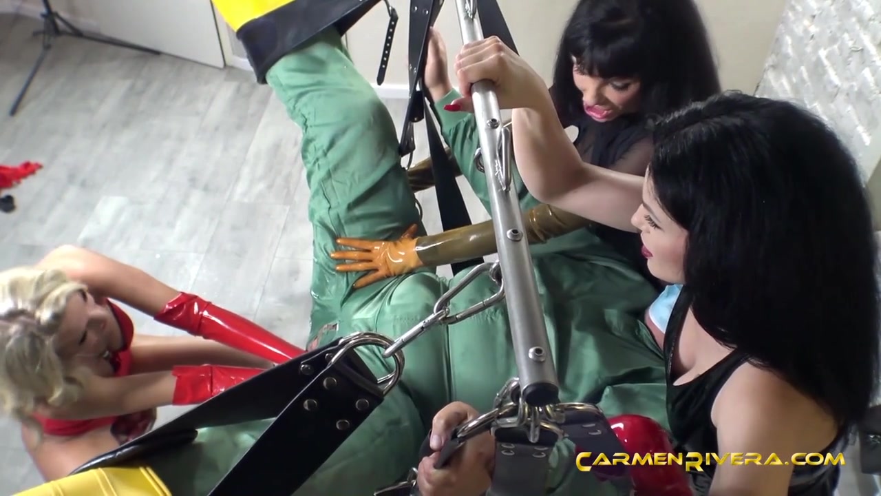 Carmen Rivera & Lady Black Diamond & Bizarrlady Alice & Frank The Butt in Bad Dragon Girls V. Covid-19: 3 - KINK