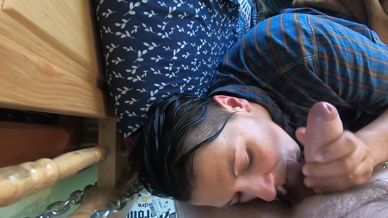 Surprising Girlfriend With A Cock That She Sucked And Swallowed The Cum