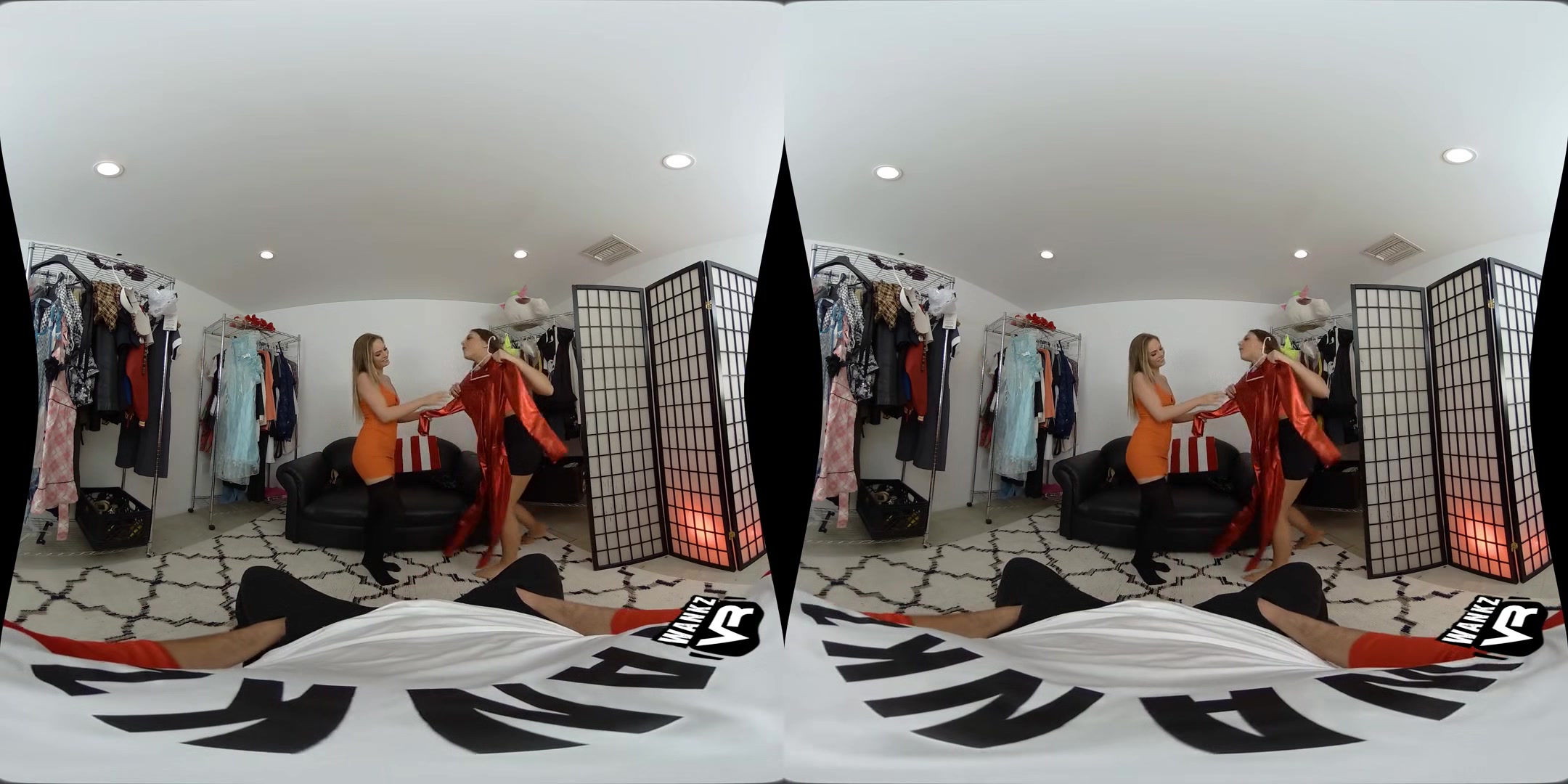 Fitting Room Frenzy - WankzVR - VR Porn Video - SexLikeReal