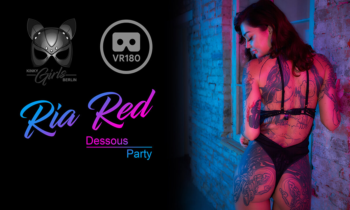 Ria Red - Dessous Party - KinkyGirlsBerlin