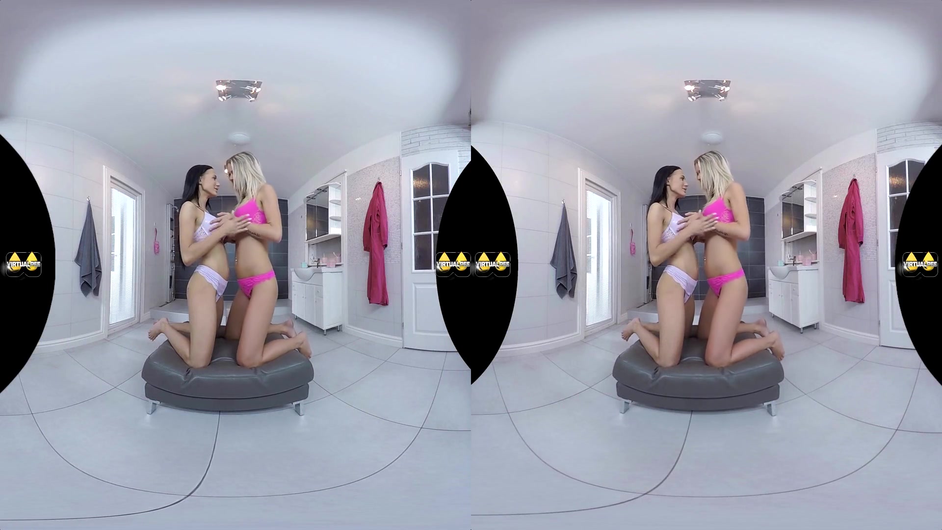 Claudia Mac & Nicole Love in Share The Streams - VirtualPee