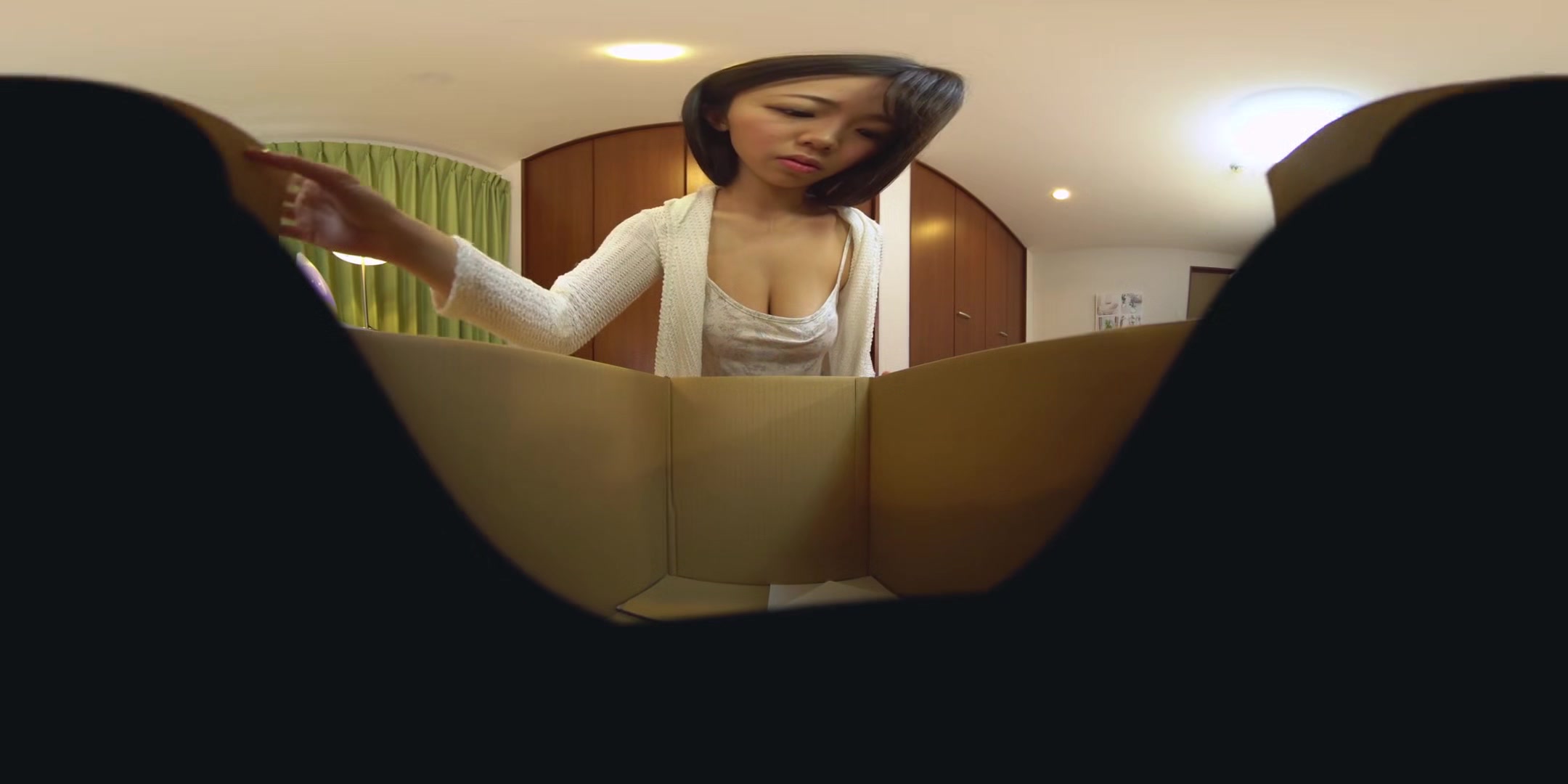 Fumina Suzuki Taking a Selfie With a Good Night Massage; Big Tits Japanese Babe Sharing Your Bed Softcore