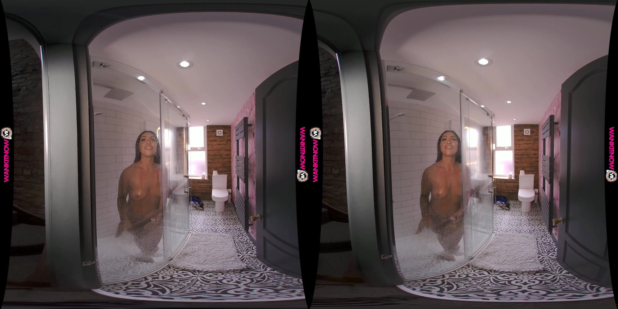 Shower featuring Hannah Shaw - WankitNowVR
