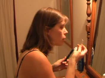 Bitch prepares for tonight's action but guy thinks another way