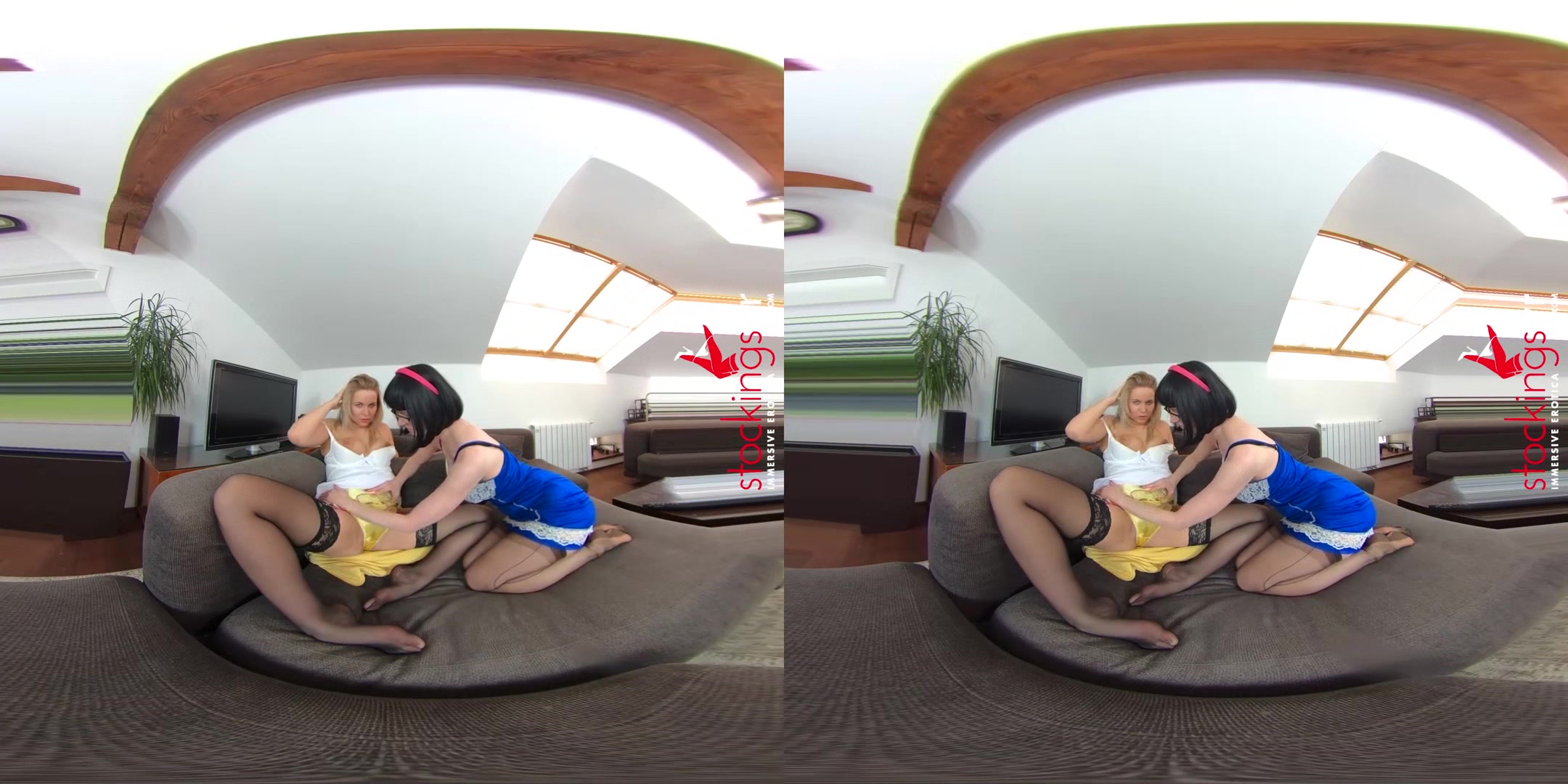Slip sluts starring Julia and Nikky Dream