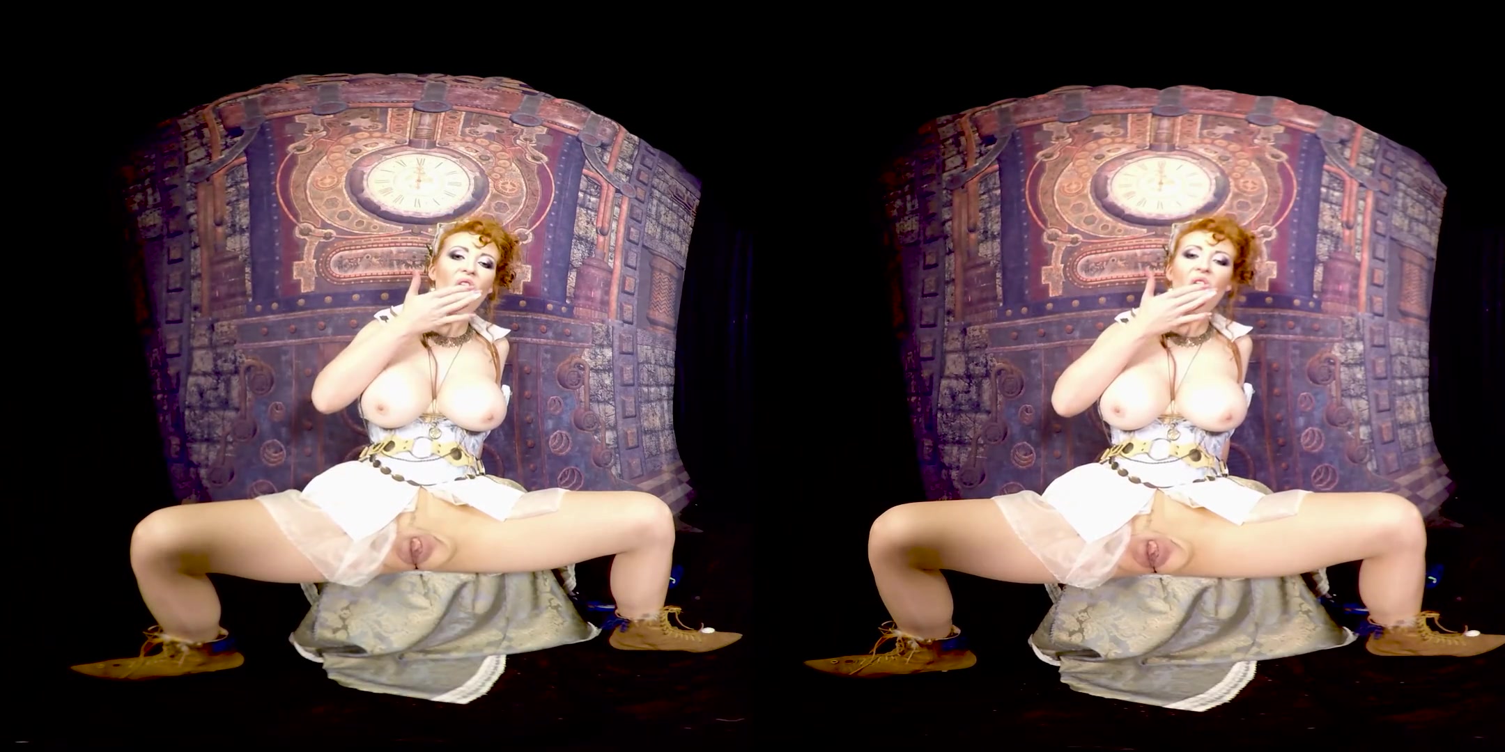 392 - Isabella Lui; Big Tits Redhead Solo - SexLikeReal