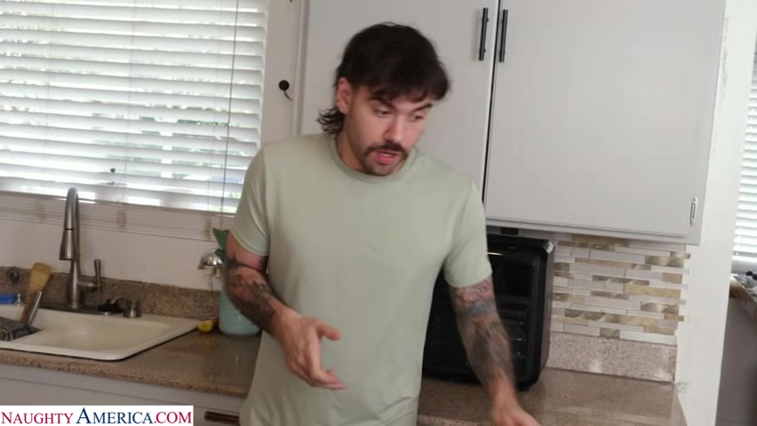 Busty blonde MILF Rachael Cavalli is amazed at how much her son's friend can stretch her pussy