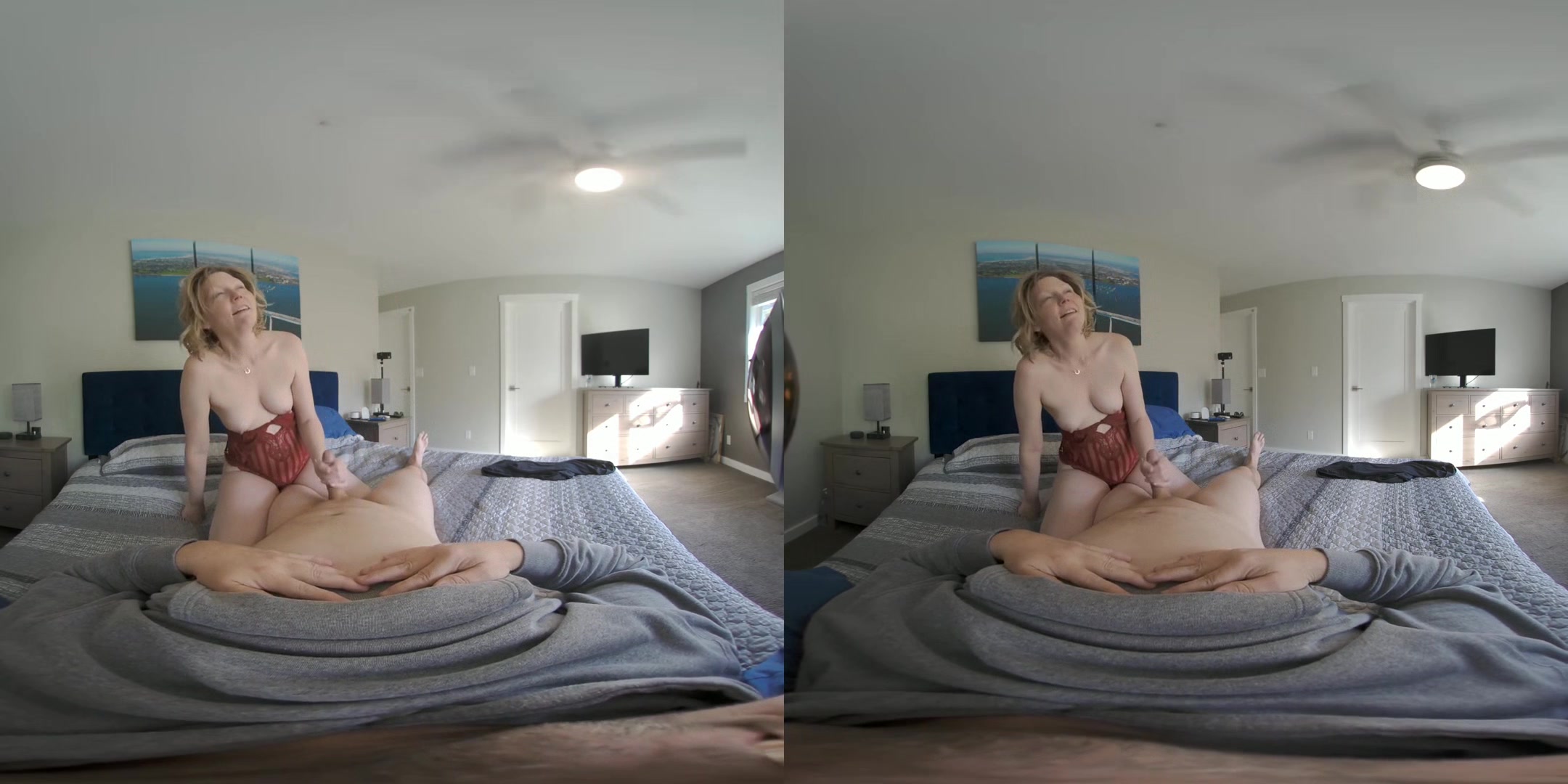 Stepsister Sex Bet - Can She Make Stepbro Cum?