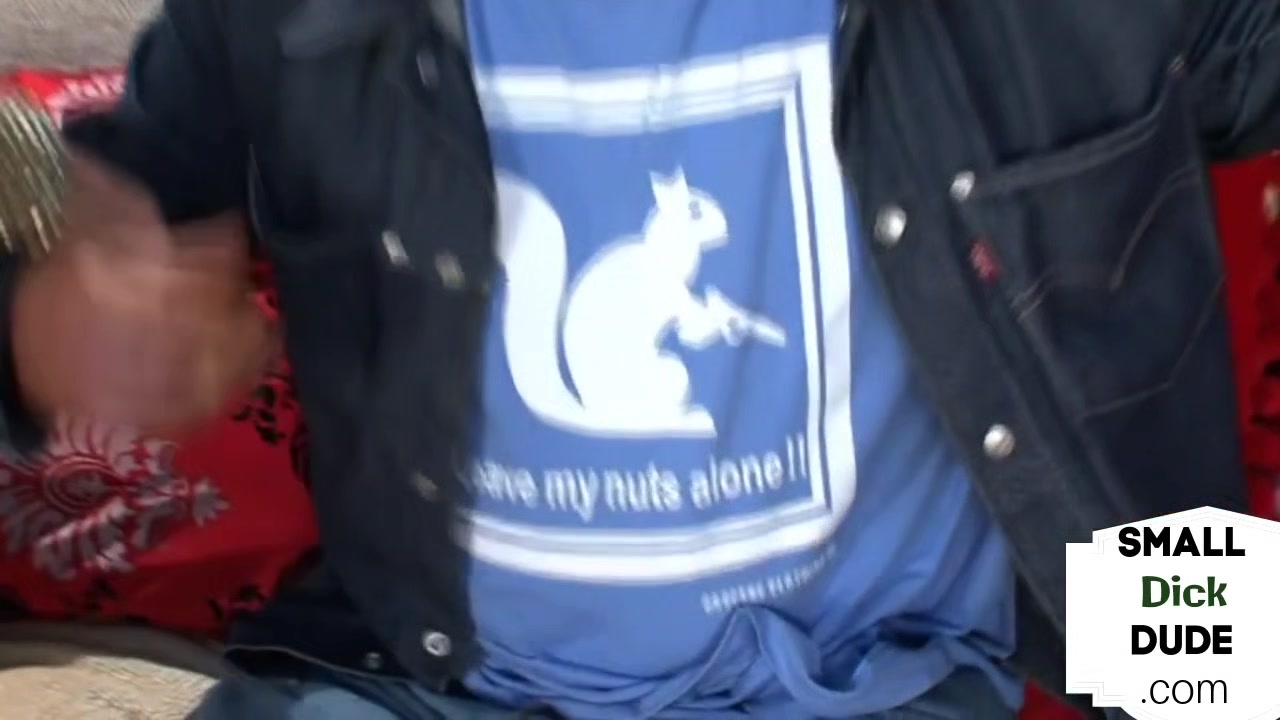 Tiny cock dominas teasing and tugging while humiliating