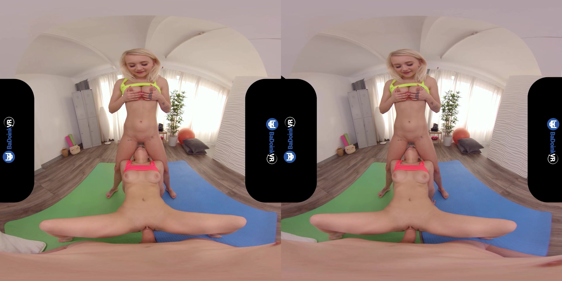 Marilyn Sugar & Alexa Flexy in Cum Salutations - BadoinkVR