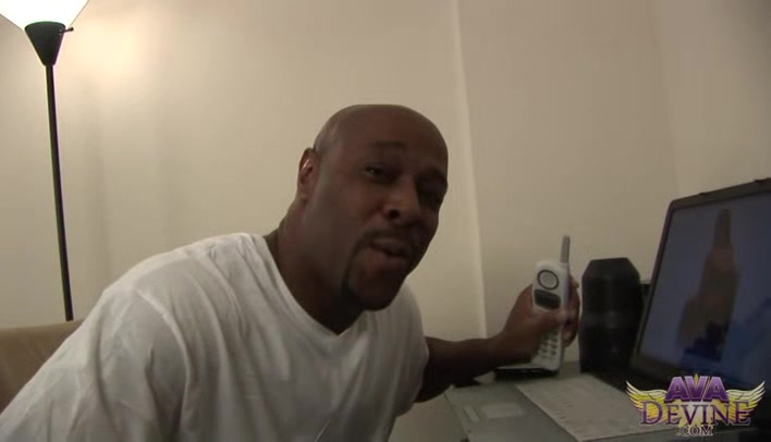 Ava Devine With A Black Stud! Clip#1