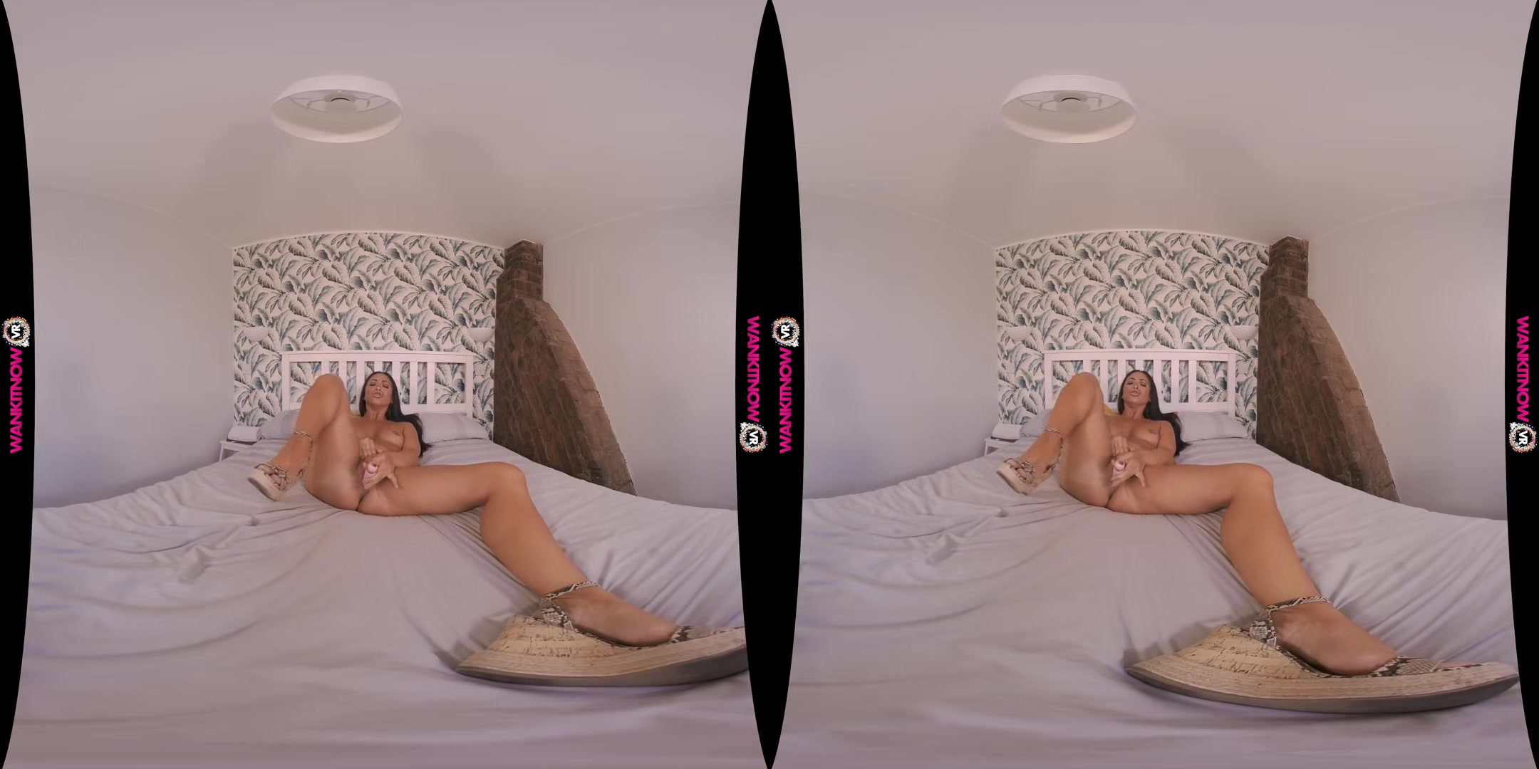 Rule Breaker - Cute Maid Stripping on the Bed - SexLikeReal