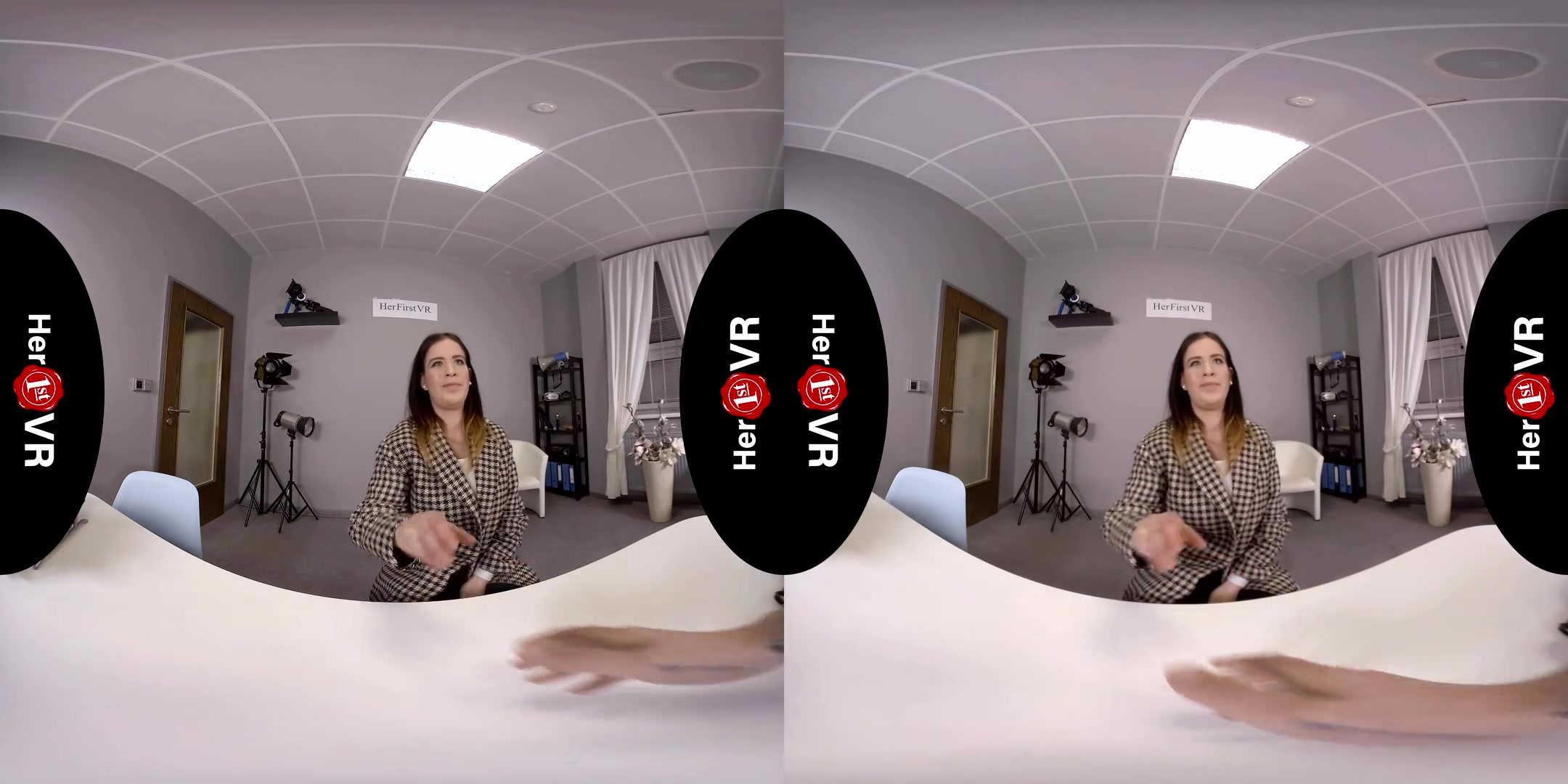 Sofia Kay - First VR Casting; REAL Amateur with Big Tits Solo