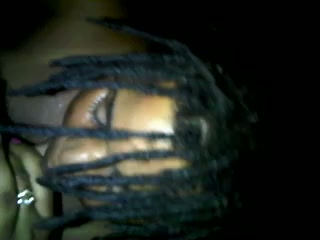 African bitch - Boob job and blow job