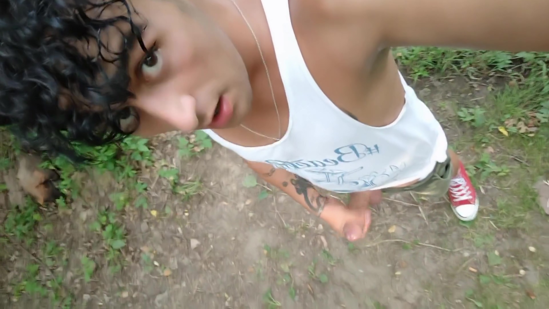 Selfie Jerk Off Video - Jerk Off Near A Lake