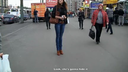 Met on the street and screwed hard in all holes Woman